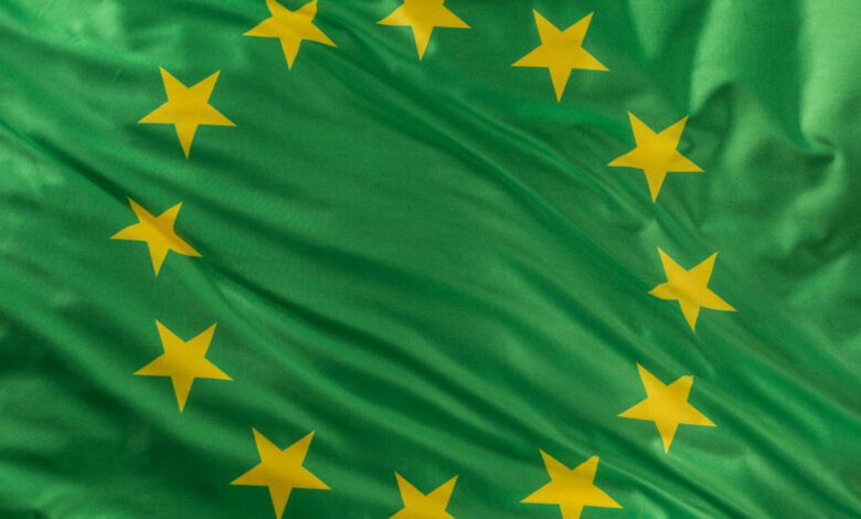 EU's grønne klimaflag
